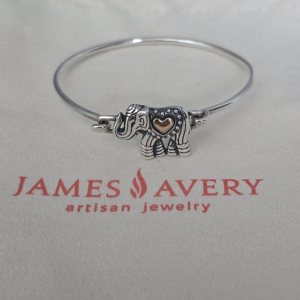 James Avery Retired Elephant Bracalet
